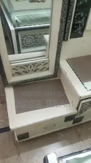 Wooden Dressing Table with Storage