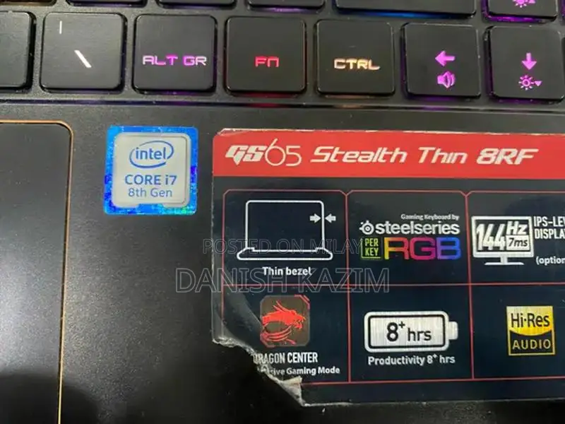 MSI Stealth Gaming Laptop - High Performance Notebook