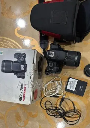 Photo - Canon 700D DSLR Camera - Excellent Condition with Accessories
