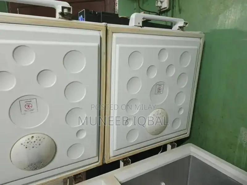 Haier Double Door Deep Freezer - Large Capacity Cooling Solution