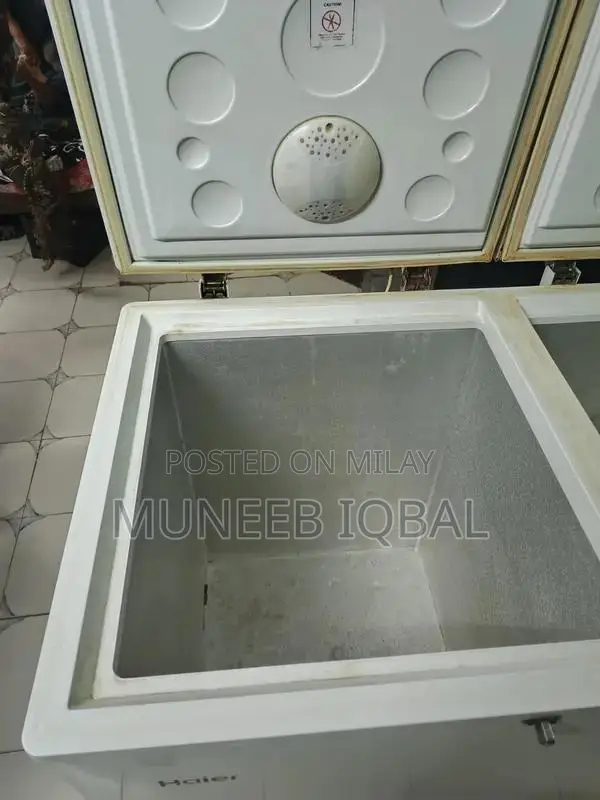 Haier Double Door Deep Freezer - Large Capacity Cooling Solution