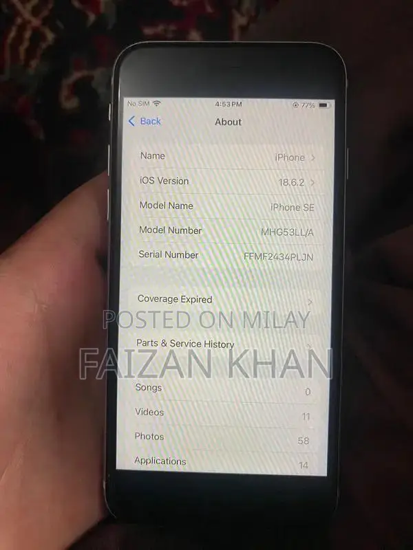 Apple iPhone SE Mid-Range Smartphone 64GB Storage