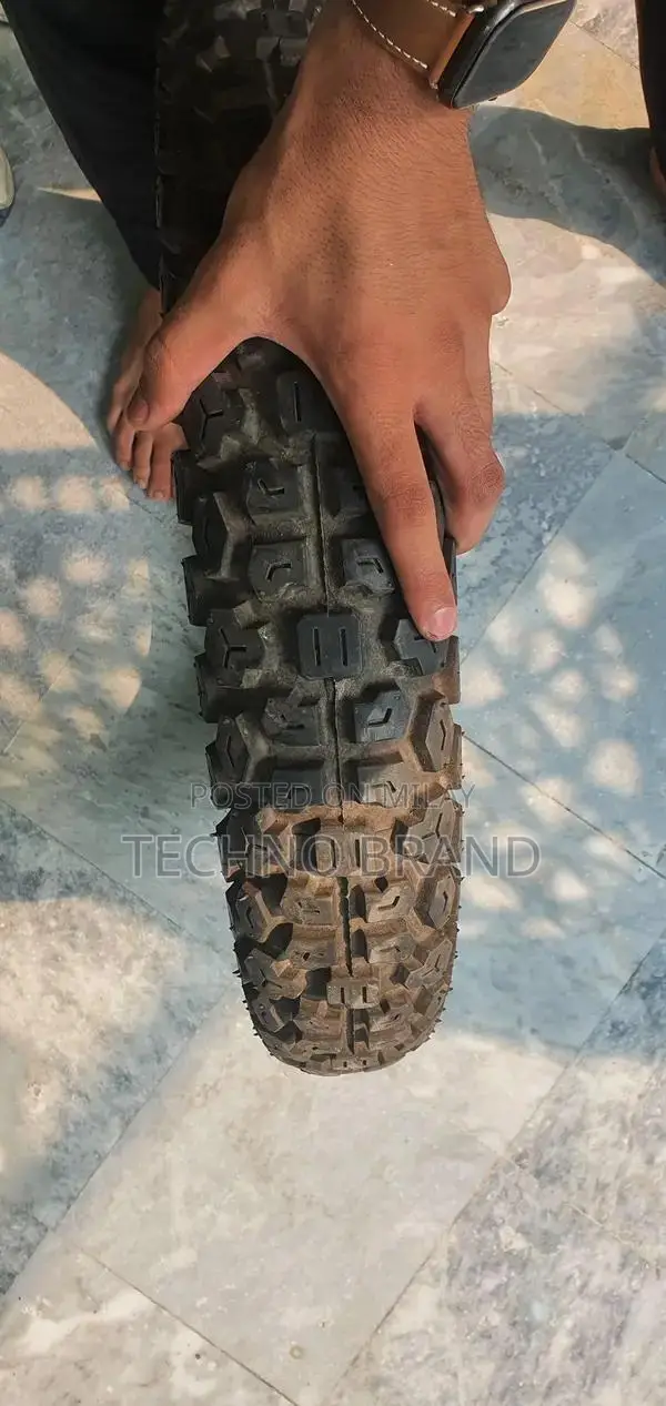 Motorcycle Tire Set - Rear 110/90-17 and Front 2.50-17