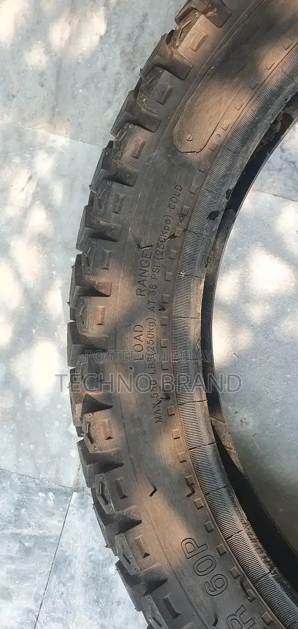 Motorcycle Tire Set - Rear 110/90-17 and Front 2.50-17