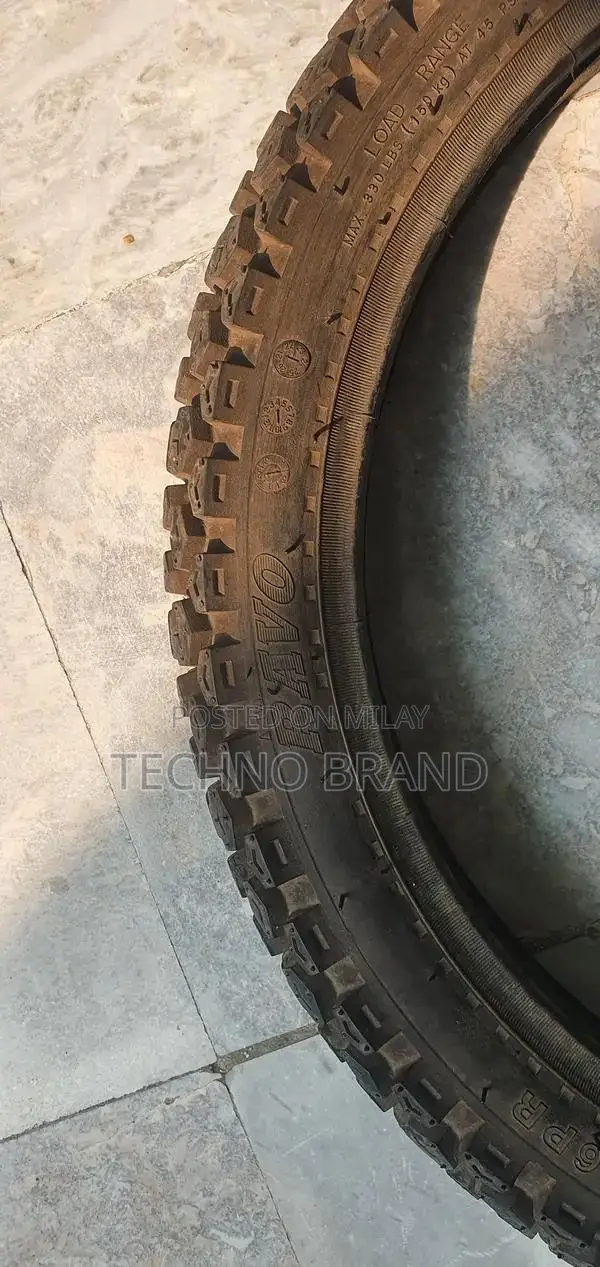 Motorcycle Tire Set - Rear 110/90-17 and Front 2.50-17