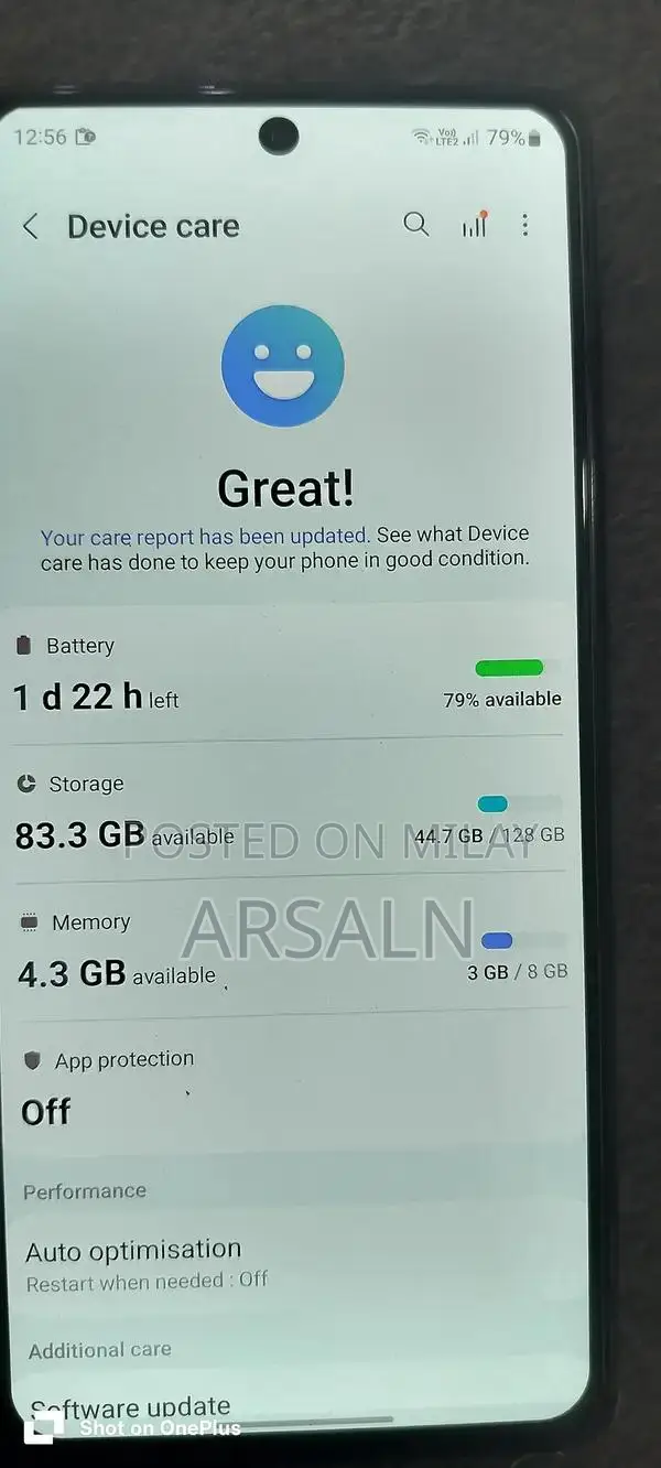 Galaxy A71 Dual SIM Smartphone with Large Storage
