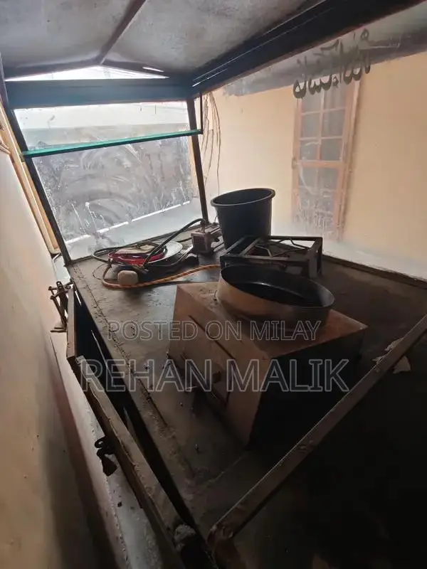 Portable Food Cart for Fries and Burger Selling