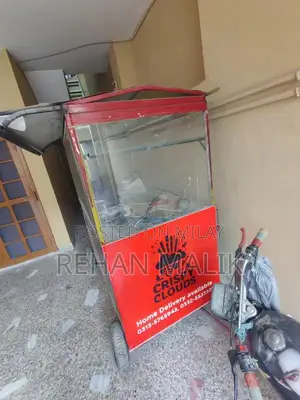 Portable Food Cart for Fries and Burger Selling