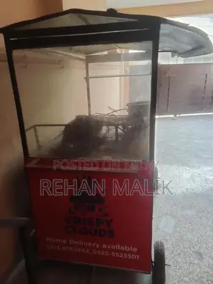 Portable Food Cart for Fries and Burger Selling