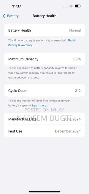 Apple iPhone 15 Pro Max 256GB Smartphone - Like New