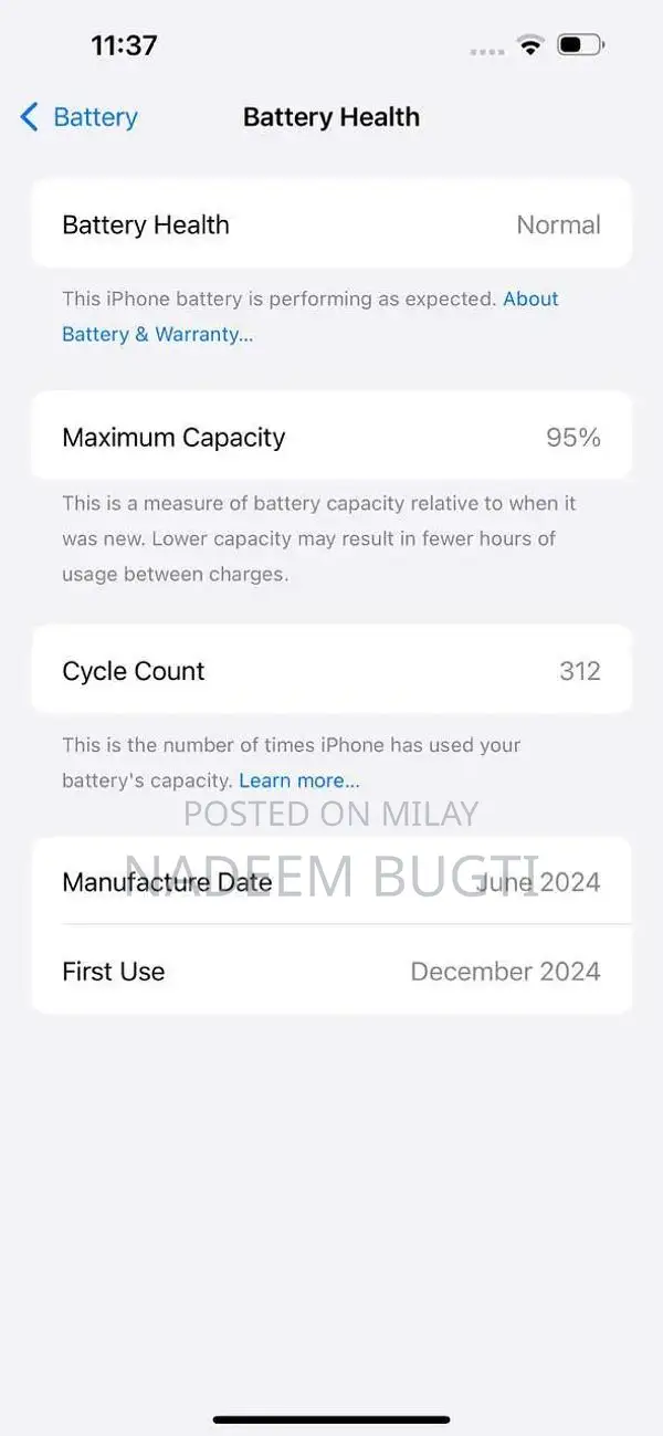 Apple iPhone 15 Pro Max 256GB Smartphone - Like New