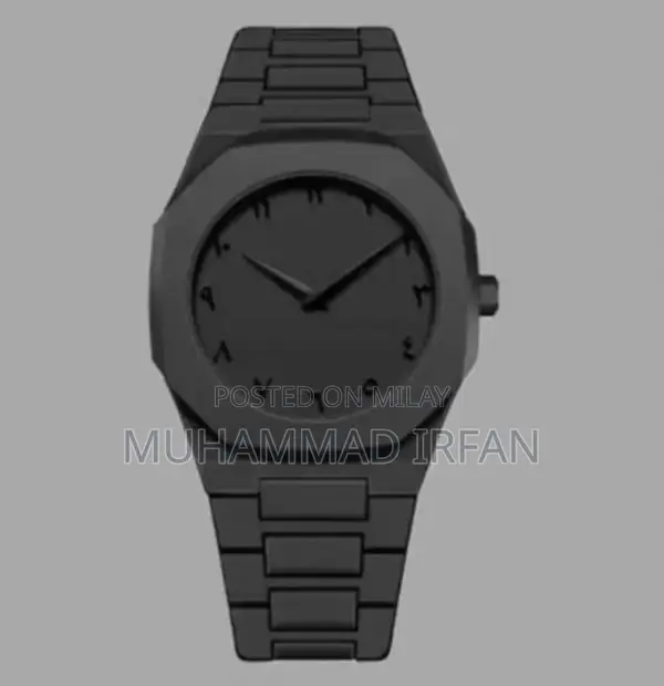 Premium Arabic Aura Analog Wristwatch - Classic Elegant Design