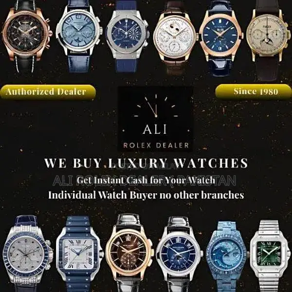 Luxury Watch Buying Service - Rolex, Omega, Cartier, Swiss Brands