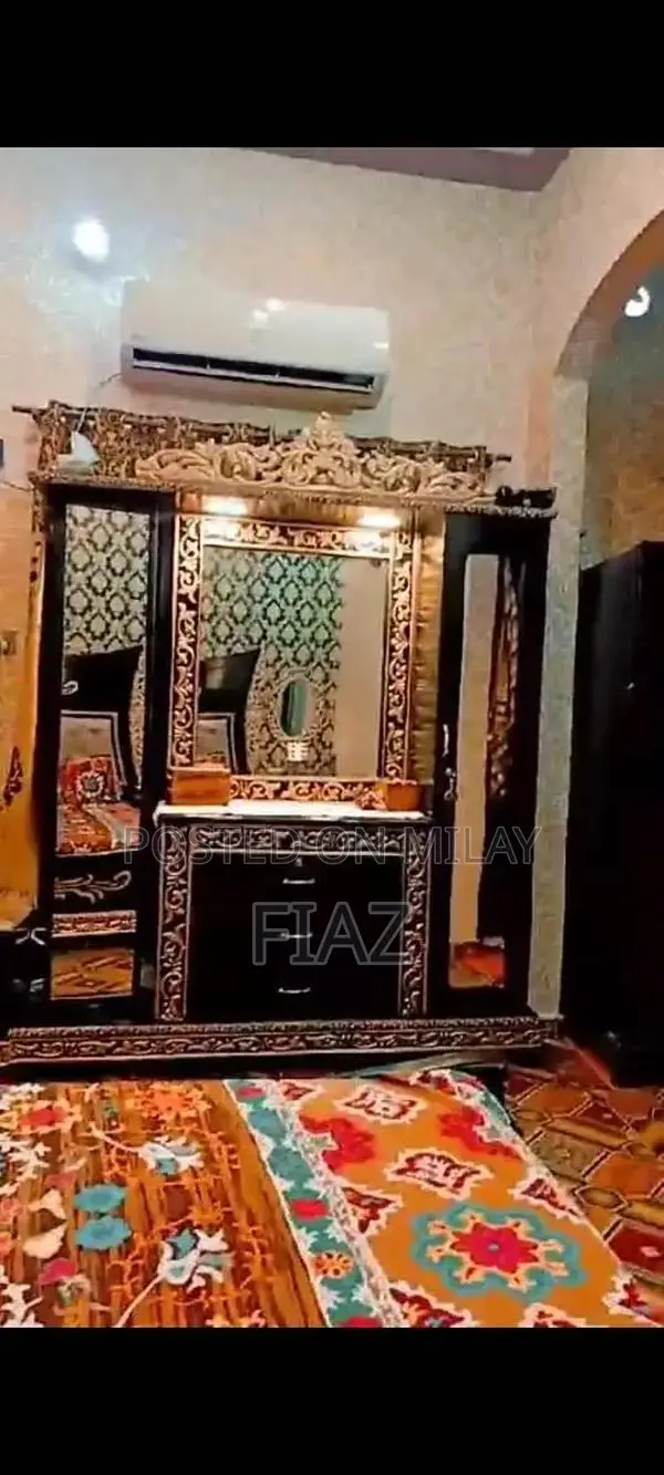 Complete Bedroom Furniture Set with Bed, Tables, and Dresser