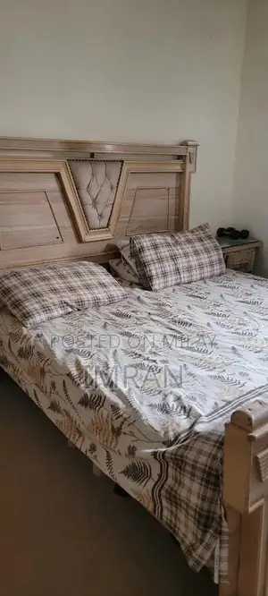 Complete Bedroom Furniture Set with Double Bed and Mattress