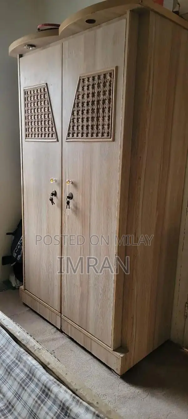 Complete Bedroom Furniture Set with Double Bed and Mattress