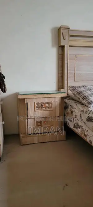 Complete Bedroom Furniture Set with Double Bed and Mattress