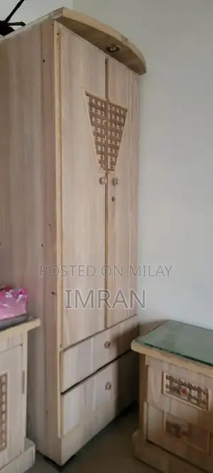 Complete Bedroom Furniture Set with Double Bed and Mattress