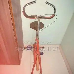 Photo - Adjustable Exercise Cycle with Flexible Seat and Handlebar