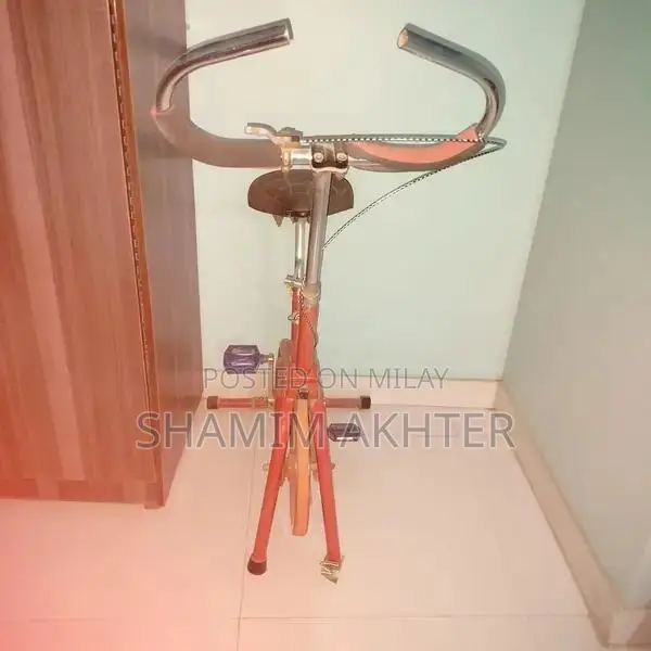 Adjustable Exercise Cycle with Flexible Seat and Handlebar