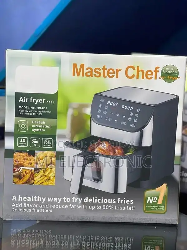 Digital Touch Warp Shape Air Fryer with 12.5L Capacity