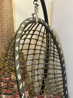 Photo - Large Vintage Iron Garden Swing with Cushions