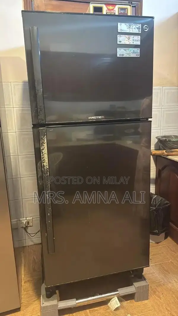 Black Pel Refrigerator - Gently Used Condition