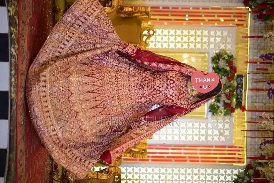 Elegant One-Time Wear White Bridal Wedding Dress in Perfect Condition