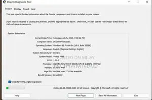 Dell Vosto 7590 Gaming Laptop with GTX 1050 Graphics