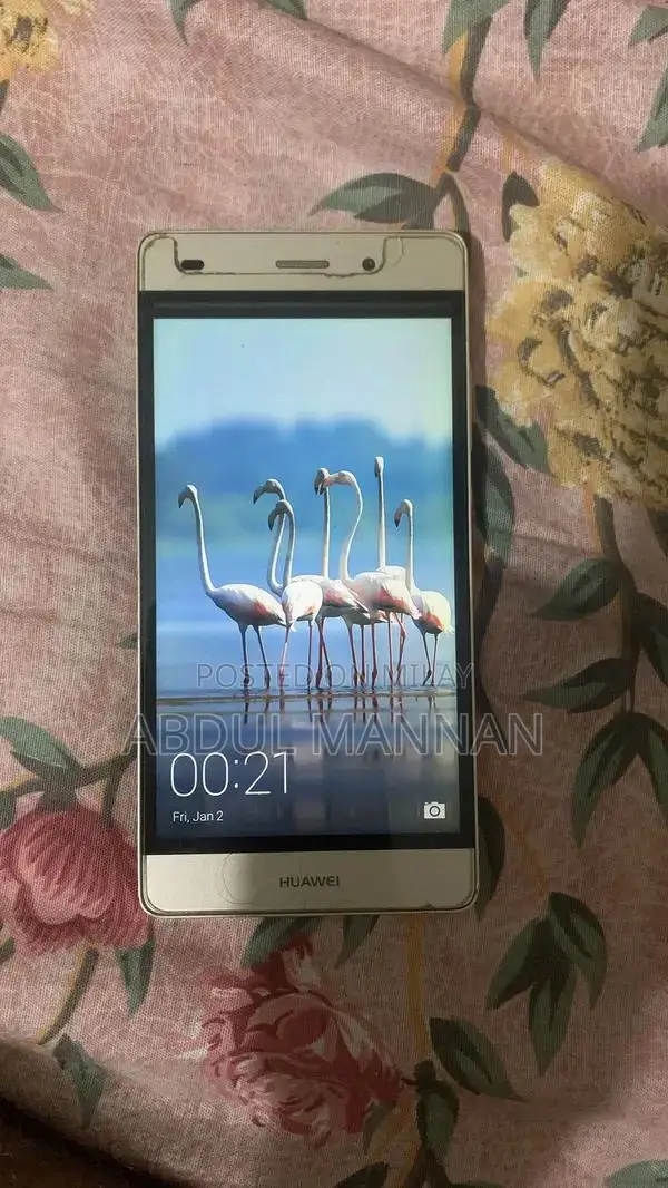 Huawei Dual SIM Smartphone with Display Imperfection