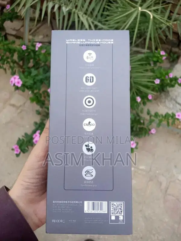 AWQ5 Wireless Multi-Mode Gaming Mouse with High DPI