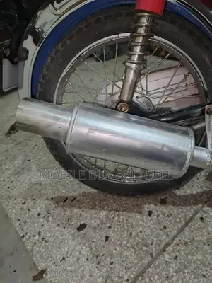 Photo - CD 70 Motorcycle Heavy Base Exhaust System with Fire Kit Option