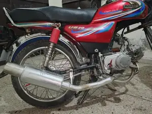 CD 70 Motorcycle Heavy Base Exhaust System with Fire Kit Option