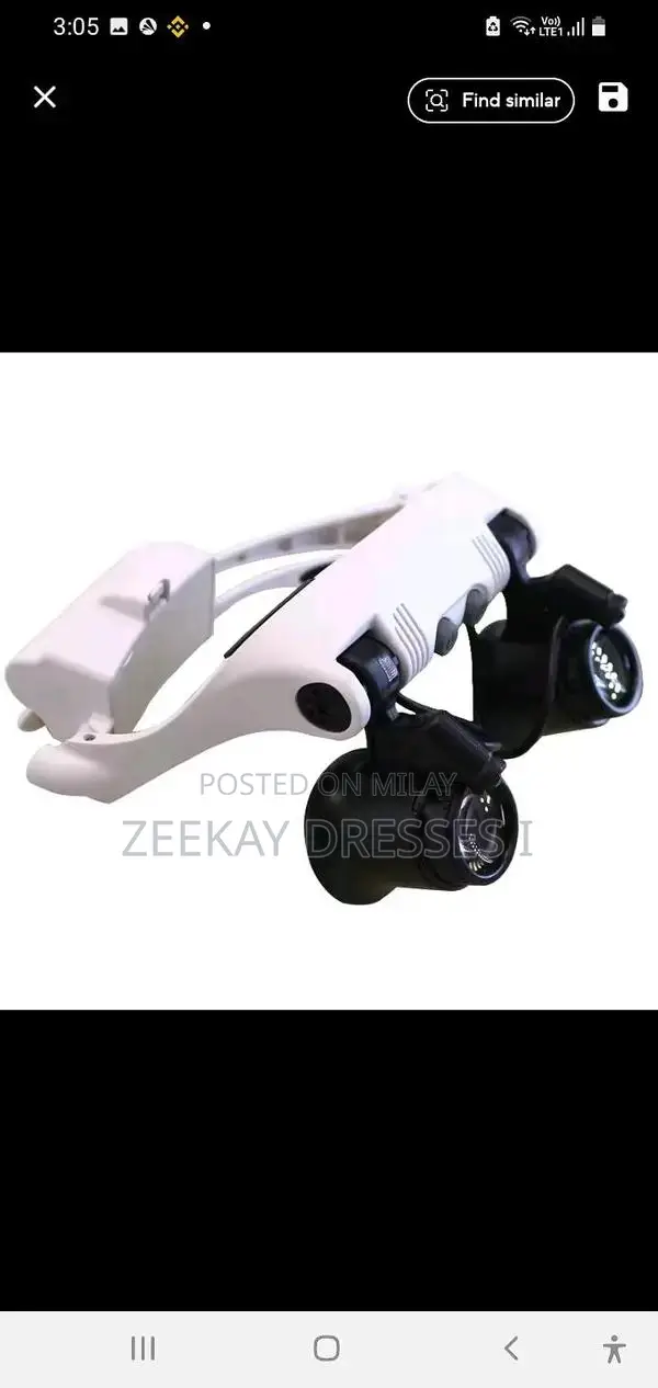 Professional Magnifying Optical Goggle for Precision Viewing