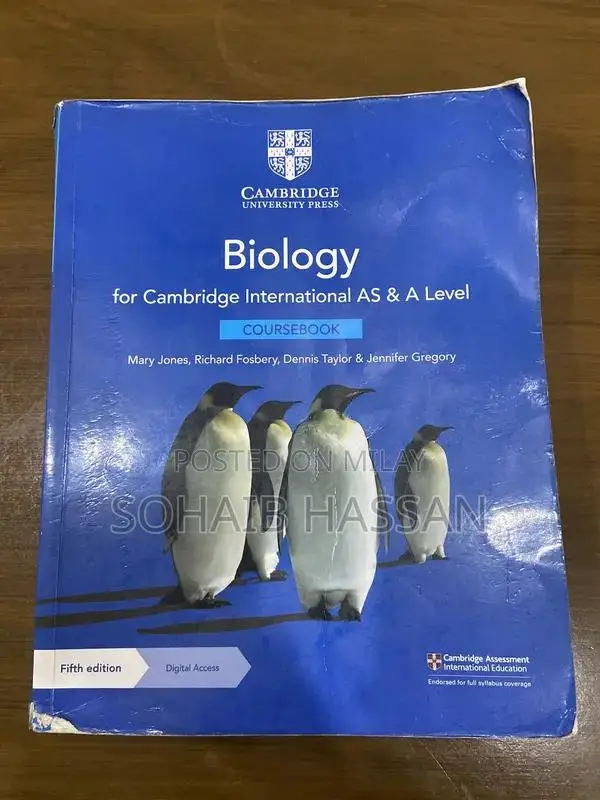 AS & A Level Biology Coursebook - 5th Edition Study Guide