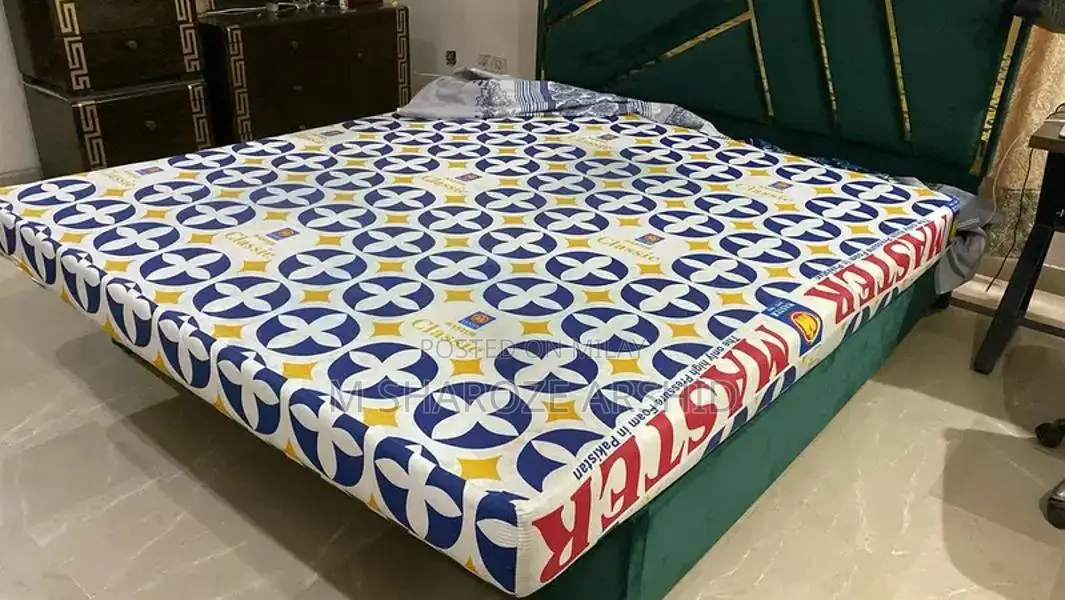 Classic Bedroom Furniture Set - Bed Frame, Dressing, and Mattress