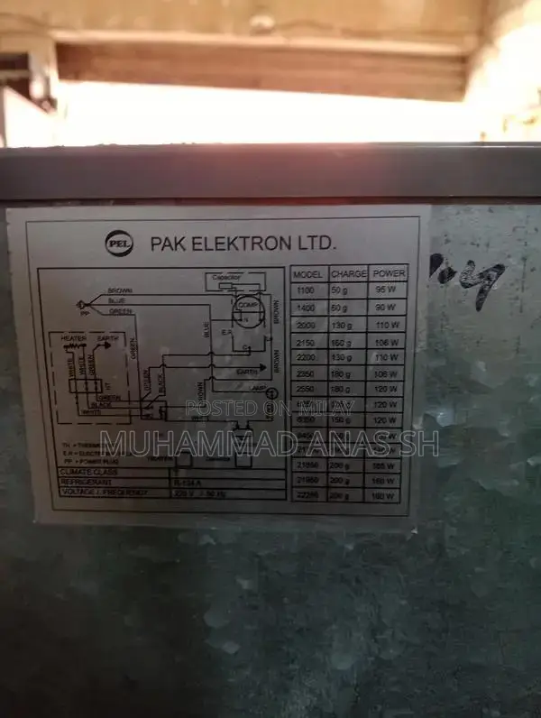 2-Door Refrigerator - Small Office-Use Fridge in Excellent Condition