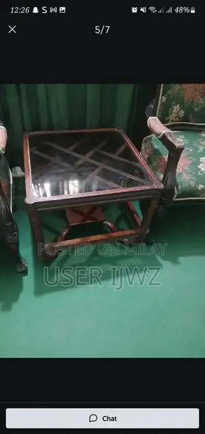 VIP Bedroom Furniture Set - Glass Tables, Chairs, Wall Decor