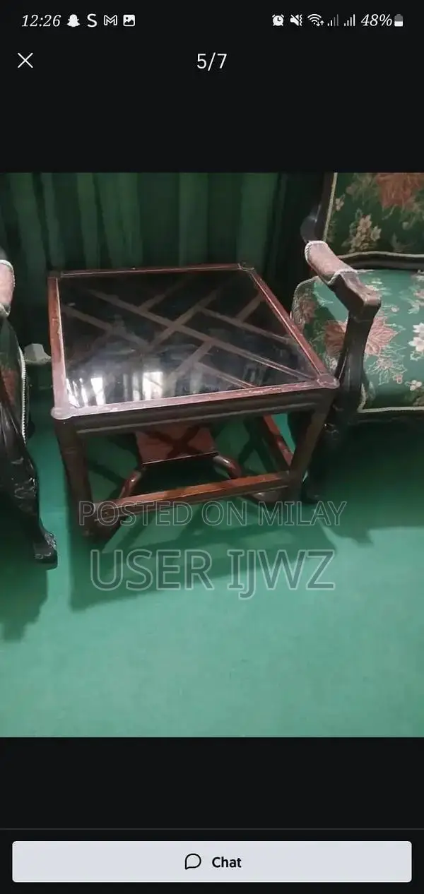 VIP Bedroom Furniture Set - Glass Tables, Chairs, Wall Decor