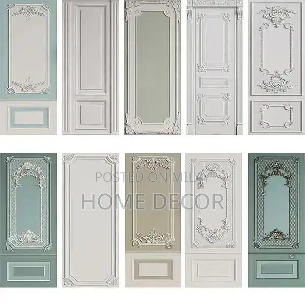 PVC French Wall Panel Moulding | Home & Office Wall Decor