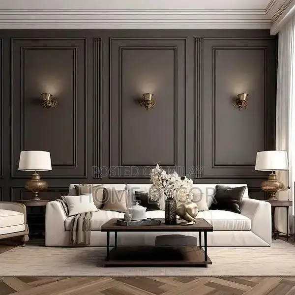 PVC French Wall Panel Moulding | Home & Office Wall Decor