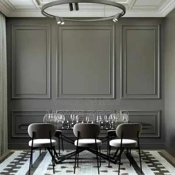 PVC French Wall Panel Moulding | Home & Office Wall Decor