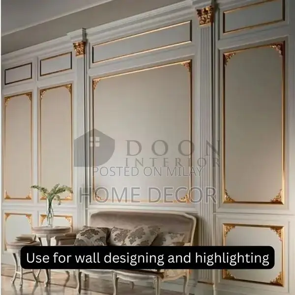 PVC French Wall Panel Moulding | Home & Office Wall Decor