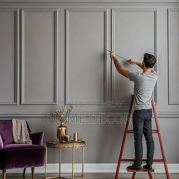 PVC French Wall Panel Moulding | Home & Office Wall Decor