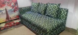 L-Shape Sectional Sofa with Multiple Cushions