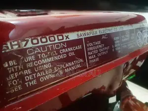 Honda Elemax SH7000DX 6.5kVA Dual Fuel Portable Generator