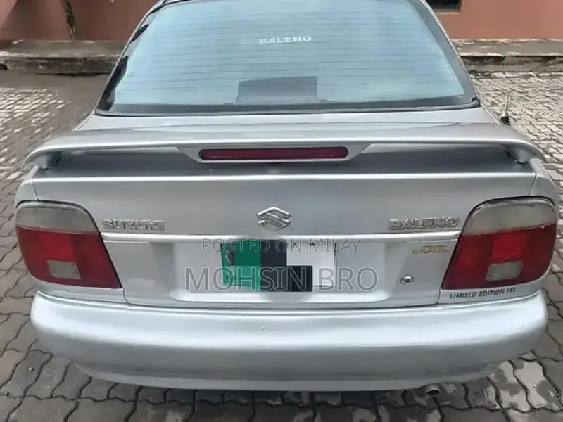 Suzuki Baleno JXL Sedan - Manual Transmission Silver Compact Car