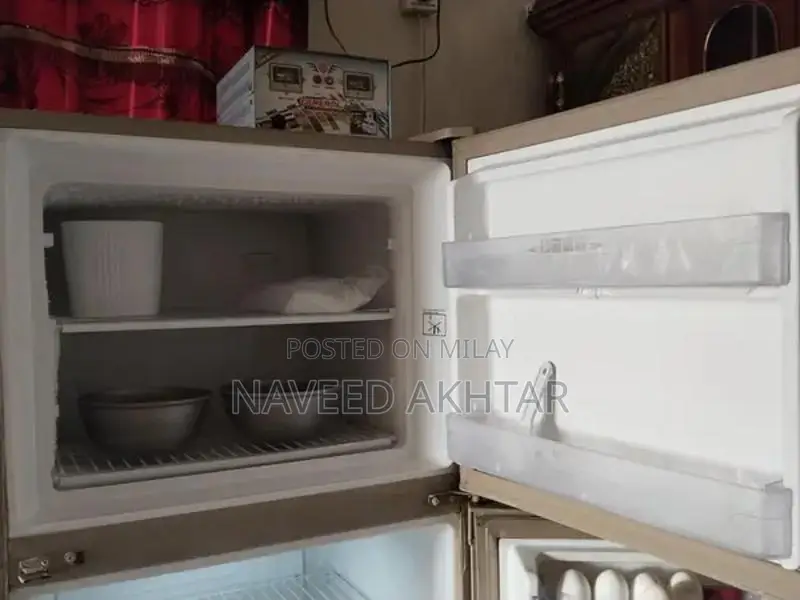 Dawlance Double Door Golden Refrigerator - Medium Size