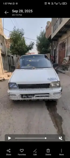 Photo - Mehran Sedan Vehicle - Well-Maintained Compact Car
