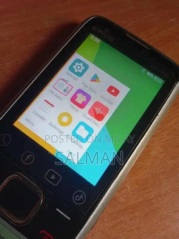 Budget 4G Smartphone with Dual SIM and Social Media Apps